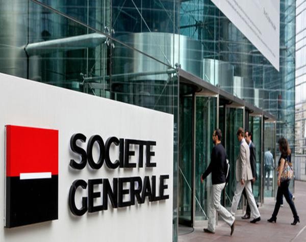 9. Societe Generale Tổng tài sản: 1.132 tỷ Euro năm 2010. Giá trị vốn hóa thị trường tháng 3/2011: 46,92 tỷ USD . Số lượng nhân viên: 160.704 (năm 2011). Thành lập năm 1864, trụ sở chính tại Paris, Pháp.